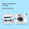 thumbnail image 5 of Tigozz Electric High-Speed Train Toy, 4-Section Battery Operated Bullet Train Set with Bump and Go Action, Plastic Vehicle for Kids Ages 3+, 5 of 9