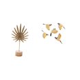 thumbnail image 1 of Escultura De Hoja De Metal Abstracta Nórdica, Figura Creativa, Adorno De Mesa Con Pájaro De Madera, Arte De Pared Colgante, Coleccionable, Decorativo, Regalo De Inauguración De La Casa, Para, 1 of 8