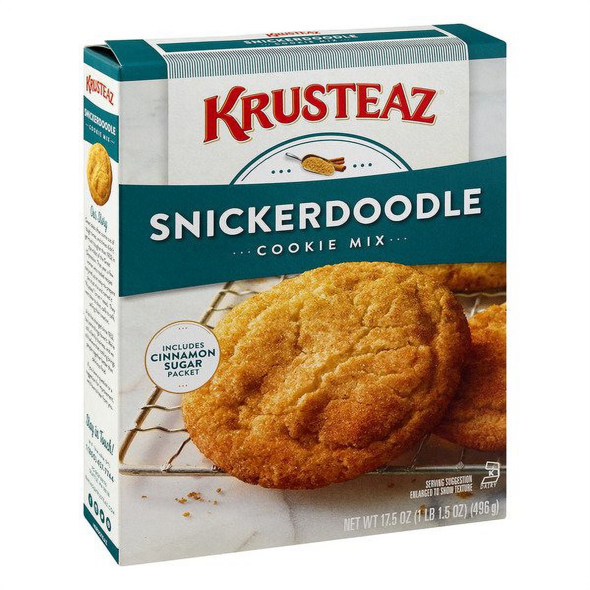Krusteaz Bakery Style Sugar Snickerdoodle Cookies Mix, 17.5-Ounce