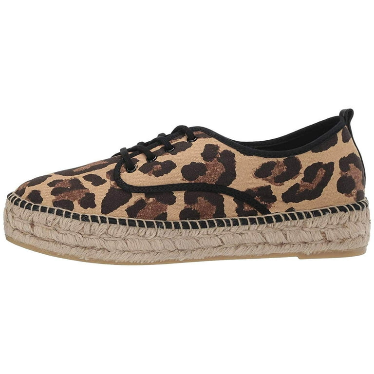Leopard sales espadrille sneakers