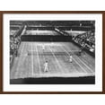 thumbnail image 2 of Art.com English Lawn Tennis Championship Play at Wimbledon, July 2, 1930 Photo, Brown Frame Wall Art, 29" x 23", 2 of 5