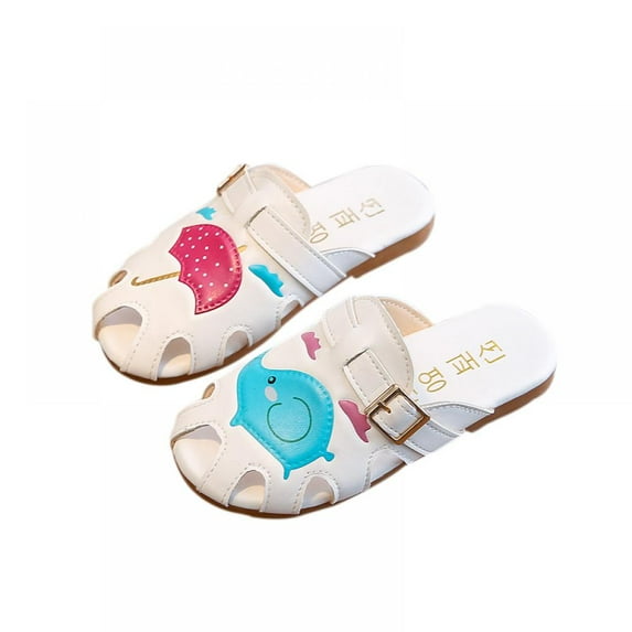 Children Slippers Girls Summer Cartoon Slippers Anti-slip Sandals