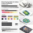 thumbnail image 2 of 126 PCS Drawing Kit Sketching Pencil Set,Sketch Pencils Art Supplies with Sketchbook,Graphite,Charcoal,Blending Tools, 2 of 6