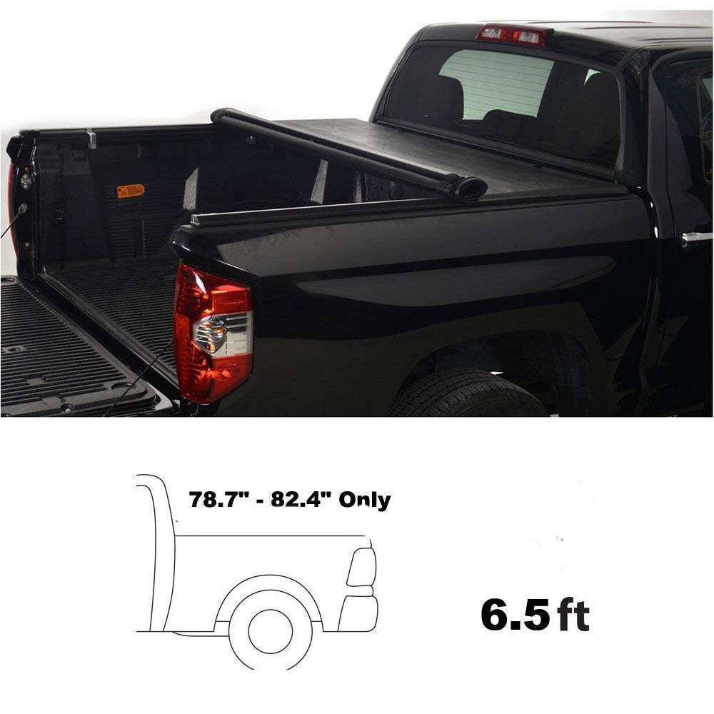 Mifeier Black Soft Vinyl Roll Up Tonneau Cover Assembly Fit 99 16 Ford F250 F350 Super Duty 78 7 82 4 Styleside Bed Walmart Com Walmart Com