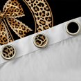 thumbnail image 4 of Erosebridal Brown Initial Alphabet D Blackout Curtains Set of 2 (52x84 Each),Fashion Women Cheetah Print Window Curtains For Girls Kids, 4 of 7