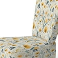 thumbnail image 4 of Designart "Sernité Florale Jaune Ensoleillée" Chaise d'Appoint Rembourrée - Fauteuil de Cottage pour Chambre, 4 of 7
