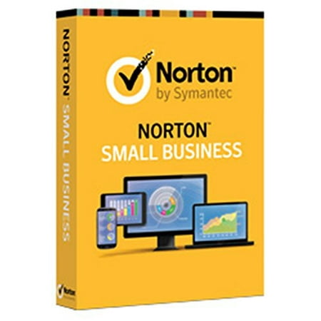 Symantec 21328713 Norton Small Business - Box pack ( 1 year ) - 10 devices - Win, Mac, Android, iOS - (Best Antivirus For Small Business)