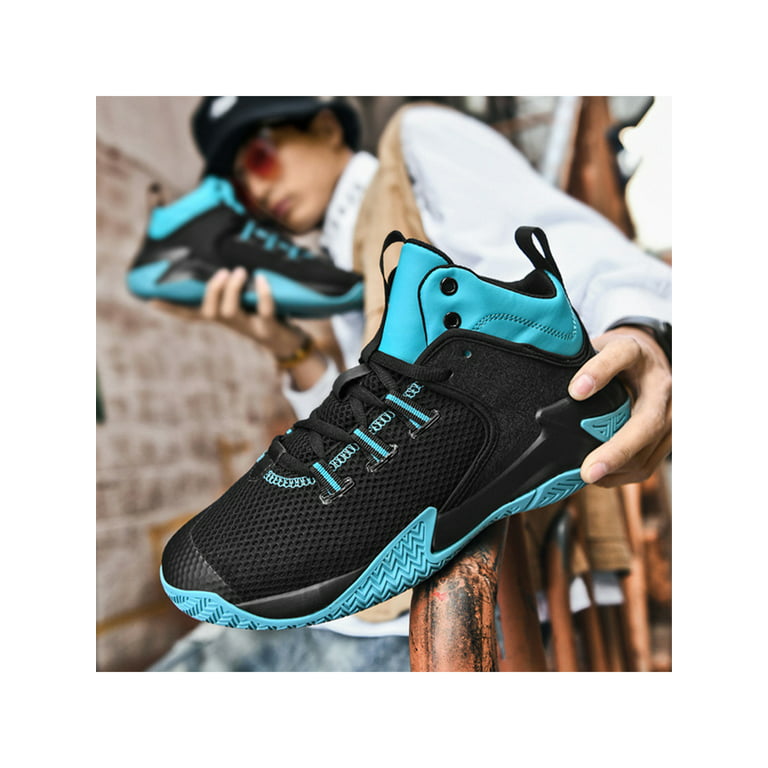 Men's Lace-up Blade Sneakers - Athletic Shoes - Shock-absorbing