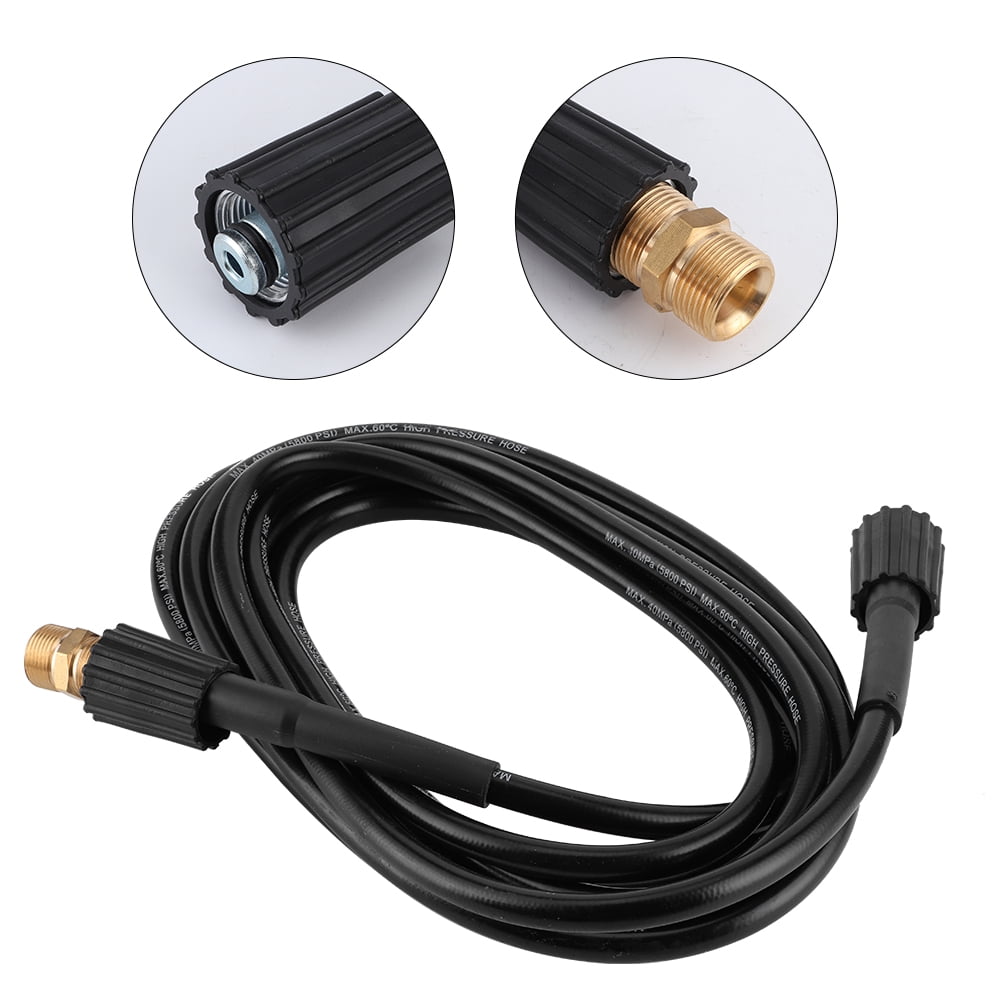 Sarapandan High-Pressure Car Washer Hose, 5800PSI, for Powerful Cleaning & Drain Extension, 6M/19.7ft, Compatible with K Series