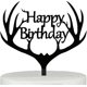thumbnail image 1 of Boxed Antler Cake Topper , Ed Acrylic, 1 of 2