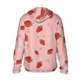 thumbnail image 3 of Fotbe Cute Strawberry C Men's Women's UPF 50+ Sun Protection Jacket Hooded Cooling Shirt with Pockets Hiking Outdoor Performance-3X-Large, 3 of 9