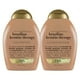 thumbnail image 1 of Shampoo y acondicionador Ogx keratina brasileña 385 ml c/u, 1 of 1