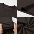 thumbnail image 6 of Men's Long Sleeve T-Shirts Lightweight Super Soft Athletic Crew Neck Tees for Running Lounging Casual Workout Coffee, 6 of 6