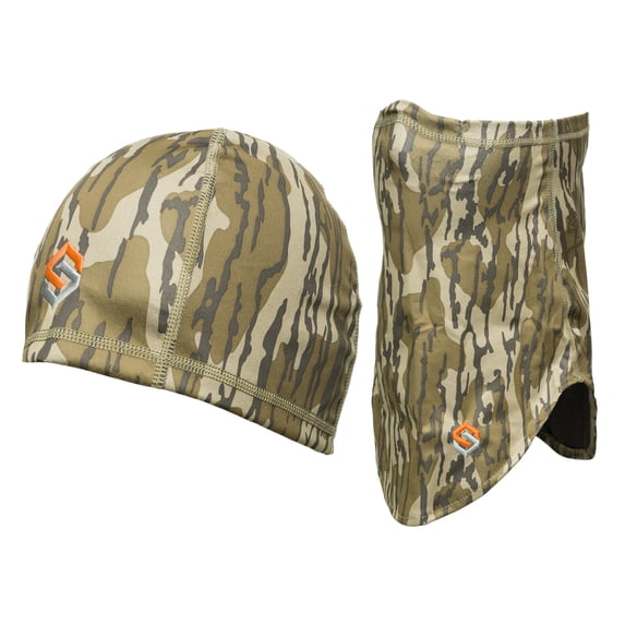 ScentLok Lightweight Camo Beanie & Gaiter Combo - Whitetail Hunting Gear