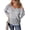 AD Gray, variant on Women Sweaters Oversized V Neck Long Sleeve Knit Pullover Sweaters Top Trendy Crochet Hollow Out Lightweight Sweaters 2XL