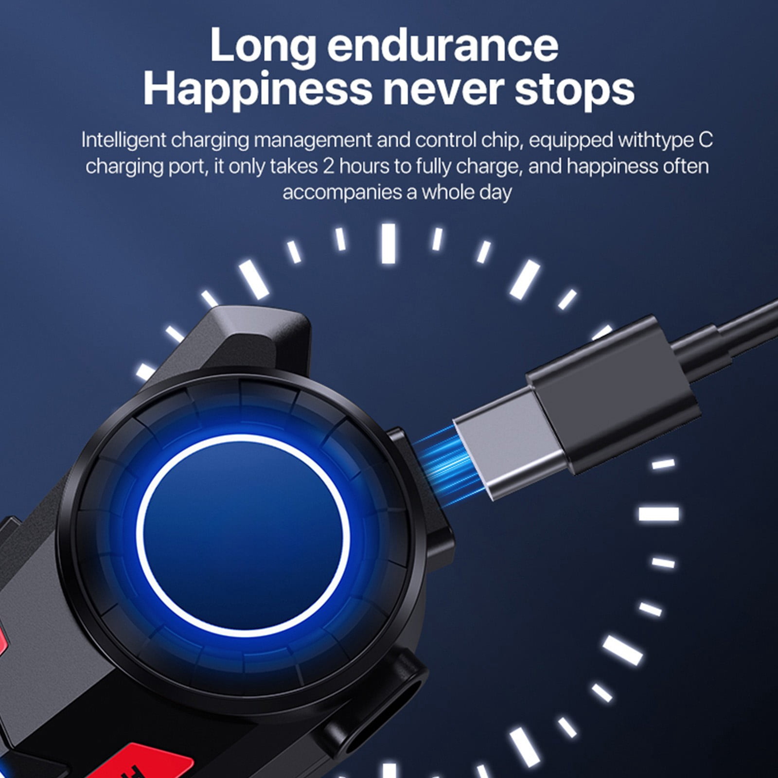 Bluetooth Earbuds Headset – Bluetooth 5.0 Intelligent Noise Reduction Long Range Motorcycle Helmet Bluetooth Earphones