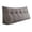 Gray, variant on Headboard Pillow , Triangle Pillows for Headboard, Head Board Backrest Wedge Pillow for Reading Sitting Working, Daybed Pillows with Removable Cover for Bed Dorm Sofa