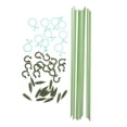 thumbnail image 1 of 1 Set of Plant Support Stakes Household Potted Plants Stand Climbing Ring Racks, 1 of 8