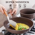thumbnail image 3 of Juego de utensilios de cocina SENSARTE antiadherentes de 13 piezas con revestimiento de granito, 3 of 8
