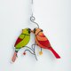 thumbnail image 3 of Colgante atrapasol de pájaro de cristal, prisma elegante, pájaro teñido, para colgar en la ventana o puerta. C, 3 of 7
