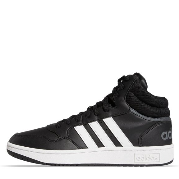 Tenis Adidas Hoops 3.0 Mid Hombre Negro 26.5 cm