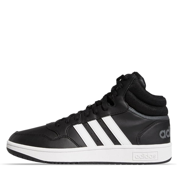 Tenis Adidas Hoops 3.0 Mid Hombre Negro 26.5 cm