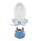 thumbnail image 2 of Traje de Muñeca con Capucha, 7,8 Pulgadas, Muñeco de Peluche DIY, Figuras Rellenas, Juguetes, Accesorios de Ropa para Juegos de rol, 2 of 14