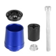 thumbnail image 6 of 1 Pair Motorcycle Handlebar End Plugs 7/8" 22mm Universal CNC Aluminum Alloy for Motorcycle Scooter Blue, 6 of 6