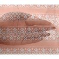 thumbnail image 4 of oneOone Tissu en Viscose Chiffon Couleur Pêche à Rayures et Tourbillons, Tissu pour Robe, Tissu Imprimé, Tissu au Mètre, 42 Pouces de Large, 4 of 4