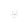 thumbnail image 4 of Room Designs Shoe Rack Beech Chocolate Transitional Circular, 4 of 4
