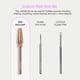thumbnail image 5 of Broca para uñas para cutículas Curacoro 5 en 1 Nail Bit Pro XXC+XXF, 5 of 8