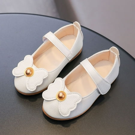 

Cathalem Winter Shoes for Toddler Girls Summer And Autumn Fashion Cute Girls Casual Shoes Round Toe Flower Girls Knee High Boots White 4 Years
