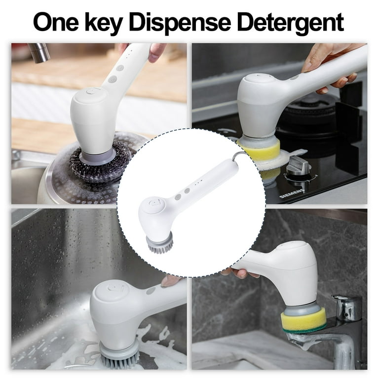 Multifunctional Electric Handheld Kitchen Household Dishwashing Brush  Handheld S