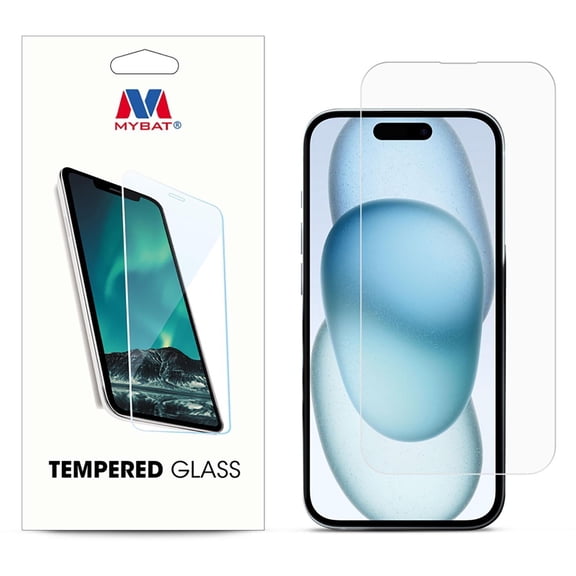 Mica Vidrio MYBAT para iPhone 14 PRO protectora de pantalla transparente