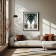 thumbnail image 2 of Under the Williamsburg 02 - Manhattan New York Photography Bridge Architecture Cityscape Water Travel Poster Scenic Black Framed Wall Art Print 18 x 24 inches, 2 of 4