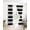 Black, variant on Navy Blue Grey Striped Blackout Curtains 63 Inches Long,Thermal Insualted Grommet Curtains & Drapes,Farmhouse Stripes Minimalist Room Darking Curtains for Living Room Bedroom 2 Panels 52"W x63"L