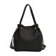 thumbnail image 2 of Bolso tipo cubo Salvador bolso de hombro de piel sintética moderno para mujer Negro, 2 of 9
