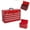 Red 5, variant on Mechanics Tool Box Heavy Duty Metal Tool Box, 21-inch, Portable Metal Tool Box with 4 Drawers, Small Tool Chest with EVA Liners, Ball Bearing Slide Drawers Locking & Powder Coated Finish, Multi-Funct