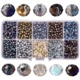 thumbnail image 2 of 1000 Unids de Facetado Facetor de Espaciador Sueltos Hecho DIY Mujeres Pulseras Collar Anklet Joyas Haciendo Pendiente en 4 perfecl Cuentas espaciadoras, 2 of 8