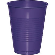 Touch Of Color Plastic Cups, 16 Oz, Purple, 20 Ct by CREATIVE CONVERTING