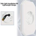thumbnail image 4 of Guardoinrt Outdoor Light Mount Kit For Sturdy Light Assembly Durable Build Stand Plate Kit Surfaces ding Mounting Block black, 4 of 6