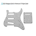 thumbnail image 1 of Amdohai SSS Electric Guitar Pickguard Set with Back Plate Screws, 1 of 8