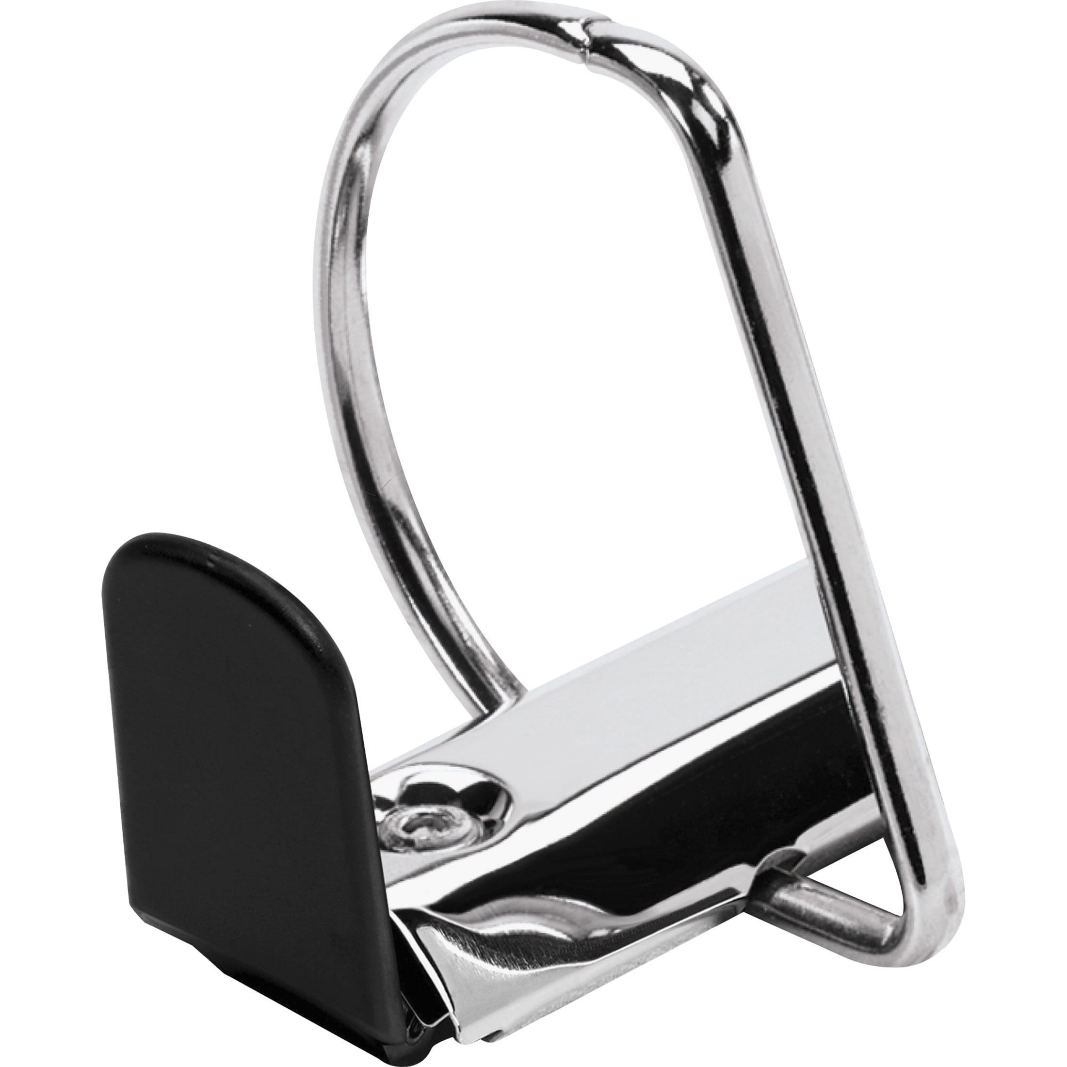 Business Source, BSN26966, Locking D-Ring View Binder, 1 Each, Black