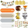 thumbnail image 2 of AOWEE Woodland Party Decorations Forest Animal Theme Balloon Garland Arch Kit with Fox Squirrel Foil Balloons and Banner Turtle Leaves for 1st Boys Girls Birthday Baby Shower, 2 of 8