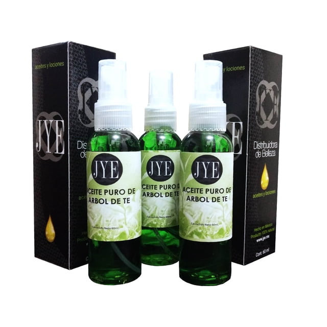 3 Aceite hidratante de arbol de Té JYE Natural