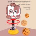 thumbnail image 3 of MesaSe PENGXAING 1 Set  Basketball Hoop Adjustable Height Stable Base Plastic Mini Outdoor Indoor Portable Basketball Stand Toy Set for Home, 3 of 6