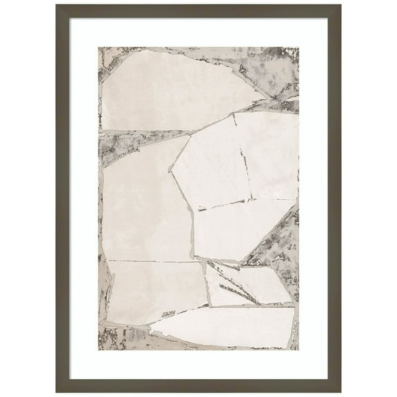 Amanti Art Gaze II Wood Framed Wall Art Print