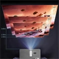 thumbnail image 4 of Mini Projector X5 Portable 4K Video Supported Home Theater Video Beamer EU Plug, 4 of 5