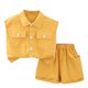thumbnail image 1 of Odeerbi 1-8 Años Niños Verano Conjuntos Algodón Camisa Sin Mangas Pantalones Cortos Conjunto Camisetas Sin Mangas Conjunto Dos Piezas, 1 of 4