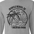 thumbnail image 4 of Inktastic Summer Vacation Mode Myrtle Beach South Carolina Long Sleeve T-Shirt, 4 of 5